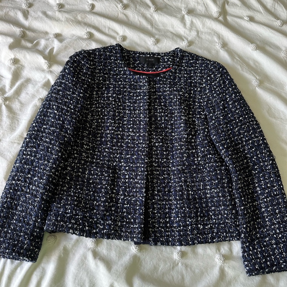 Tweed J Crew jacket Size 4